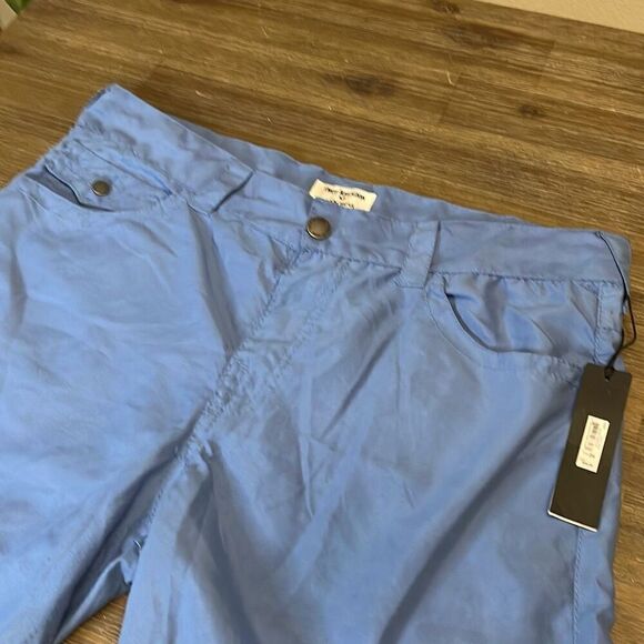 True Religion Big T Surf Board Swim Shorts Digital Blue | size 34 | NWT - Picture 5 of 11